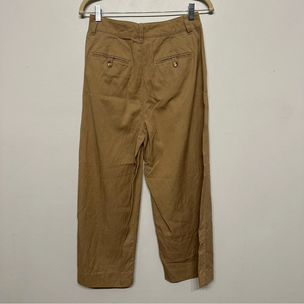 Madewell The Harlow Wide Leg Pant Acorn 2 Petite - Picture 6 of 11